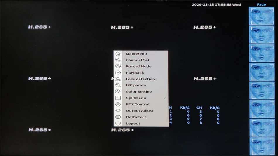 Металлическая камера видеонаблюдения серый 4K 8 м 5 Мп IMX335 H.265 + 5-кратный зум IP66 ONVIF