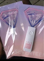kpop2016 seventeen glow stick with the same paragraph support stick 17shining diomond concert surrounding