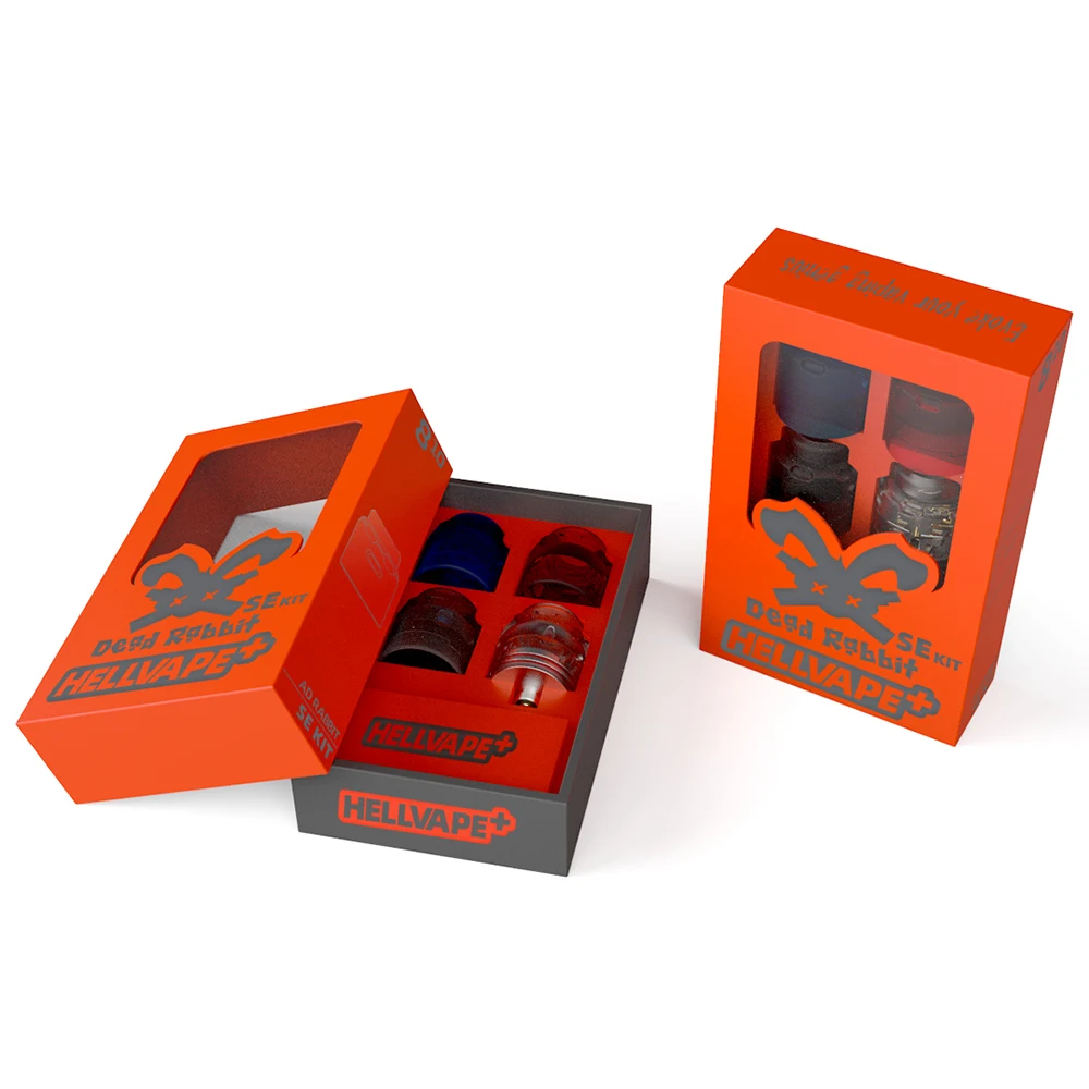 Hellvape Dead Rabbit SE RDA набор с четырехпозиционной колодкой и мертвой кроликом V2 шапка
