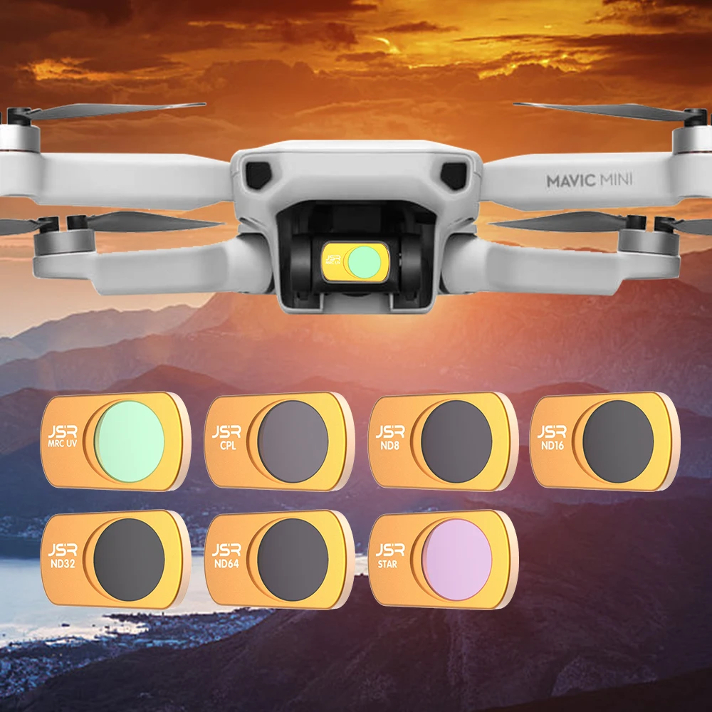 Фильтр для дрона DJI Mavic Mini фильтр объектива UV CPL ND 8 16 32 64 PL нейтральная плотность Polar