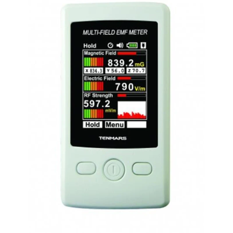 Детектор электромагнитного излучения Gauss TM190 3-осевой магнитный электрический