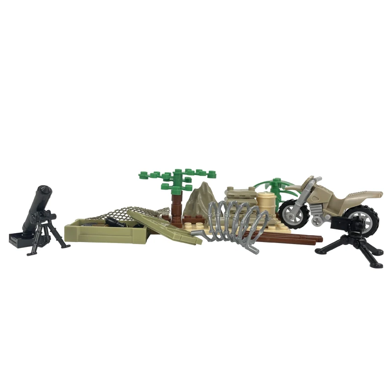 Серия военного оружия игрушки для детей симулятор боя пистолеты деревья