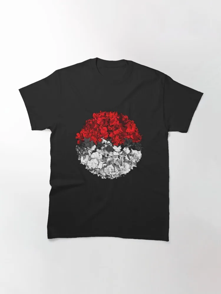 

Pokeball with thousand pokemons Classic T-Shirt