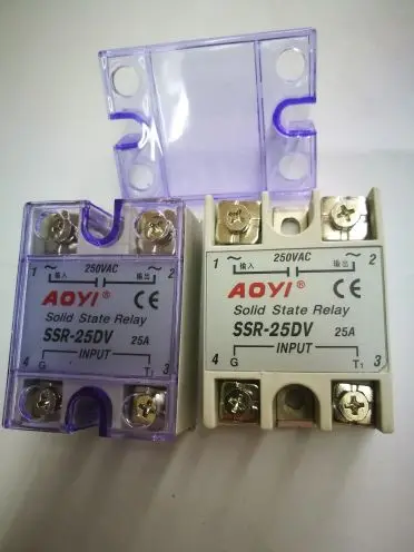 

SSR-25DV SSR AOYI 25A Austrian instrument solid state relay SSR25DV