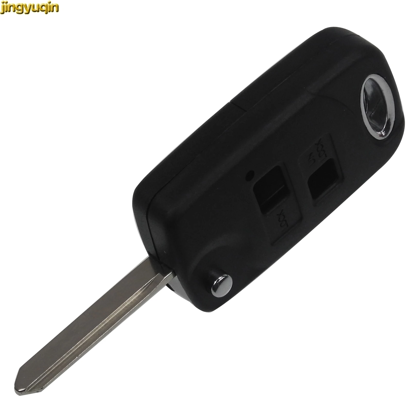 jingyuqin Folding Flip Remote 2 Buttons Car Key Case Shell Fob TOY47 for Toyota Yaris Carina Corolla Avensis SWITCH Cover | Автомобили и