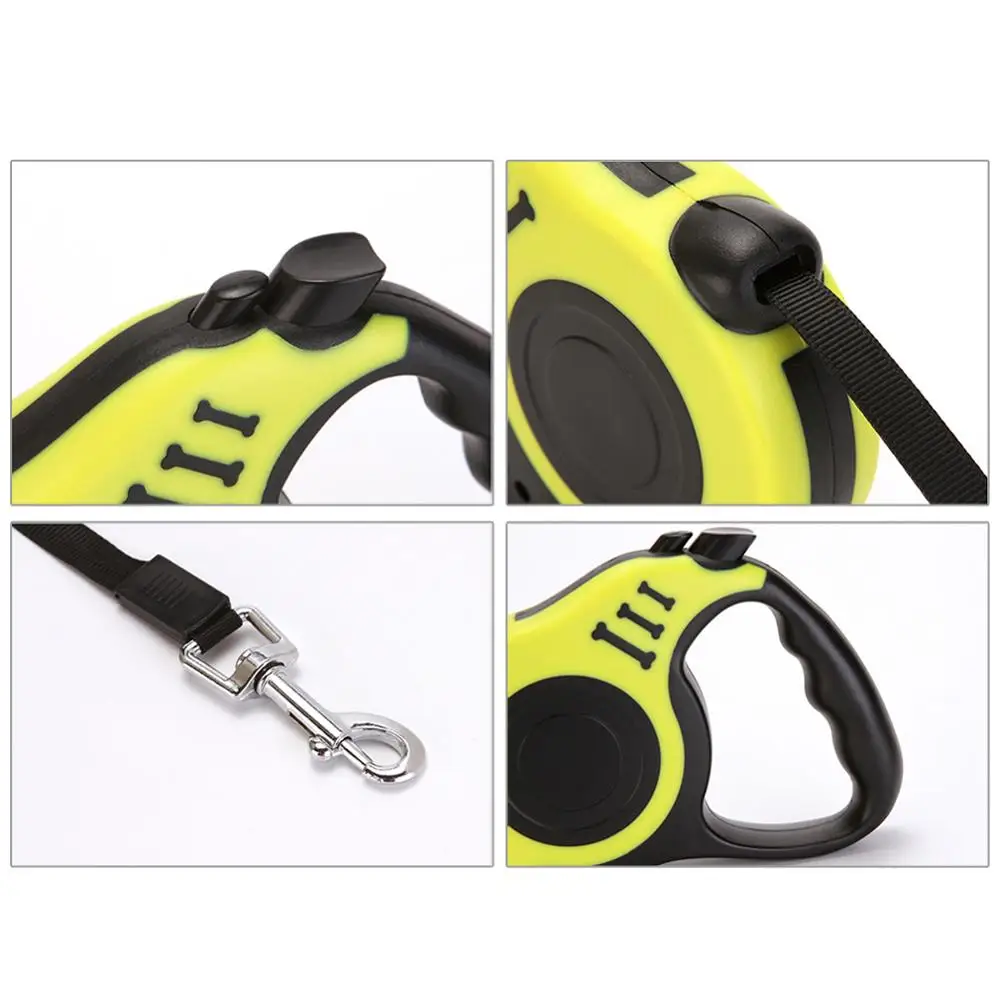 Прочный поводок для собак автоматический Выдвижной Нейлоновый Поводок