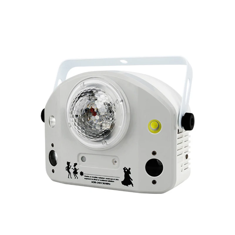 СВЕТОДИОДНЫЙ Воды Волна гобо Строб лазерное воздействие светильник с DMX пульт