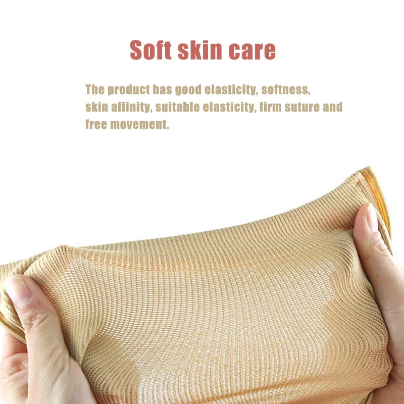 

Compression Socks Running Sports Calf Support Zipper Closure Elastic Knee Socks M2