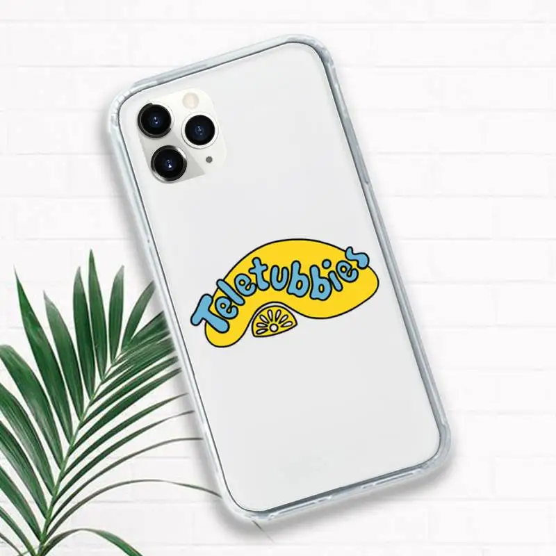 

Teletubbies cute cartoon child Phone Case Transparent for iPhone 11 12 mini pro XS MAX 8 7 6 6S Plus X 5S SE 2020 XR