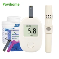 automatic lcd display blood glucose monitor meter for diabetes test acidimeter glucometro blood sugar medical health devices