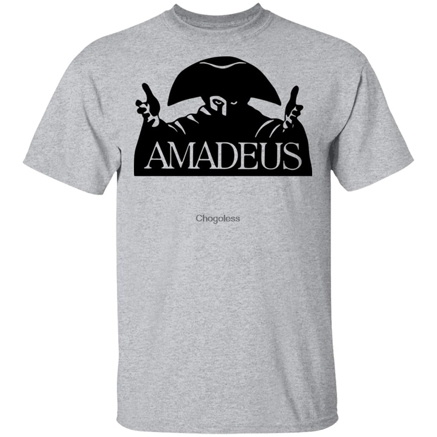 

TinhCD Store Cool Amadeus Movie Poster T Shirt Retro 80's Sitcom Amadeus T-Shirt