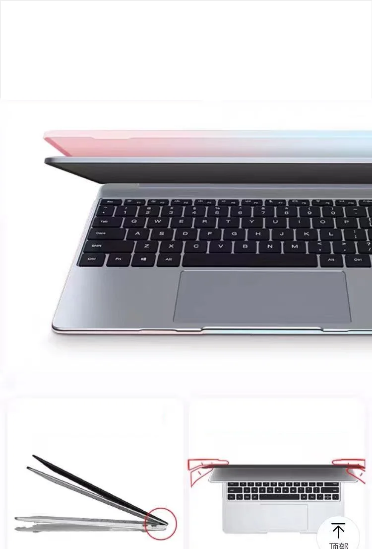 Чехлы Laotop 16 15 13 12 дюймов подходит для Apple Macbook M1 блестящий градиентный сенсорный