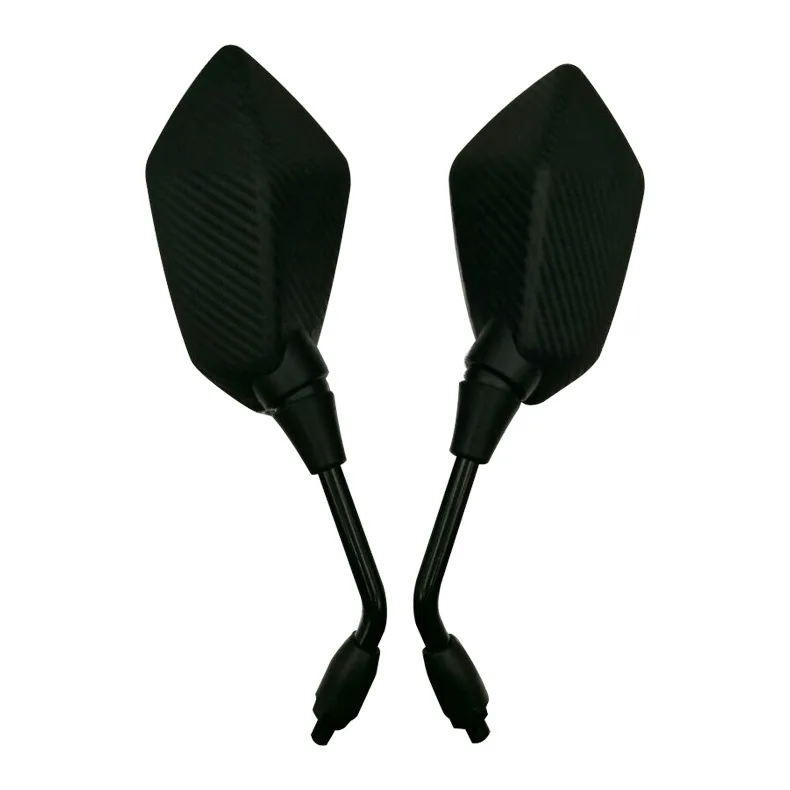 Зеркало заднего вида для мотоцикла 2 шт./пара выпуклое зеркало из углеродного