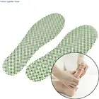 Самонагревающиеся стельки, 1 пара, теплые стельки для рефлексотерапии натуральные турмалиновые Самонагревающиеся стельки, зимняя подошва для обуви с подогревом