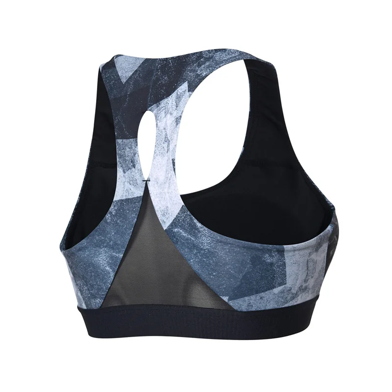 (Break Code) женские обтягивающие спортивные бюстгальтеры Li Ning для бега дышащий