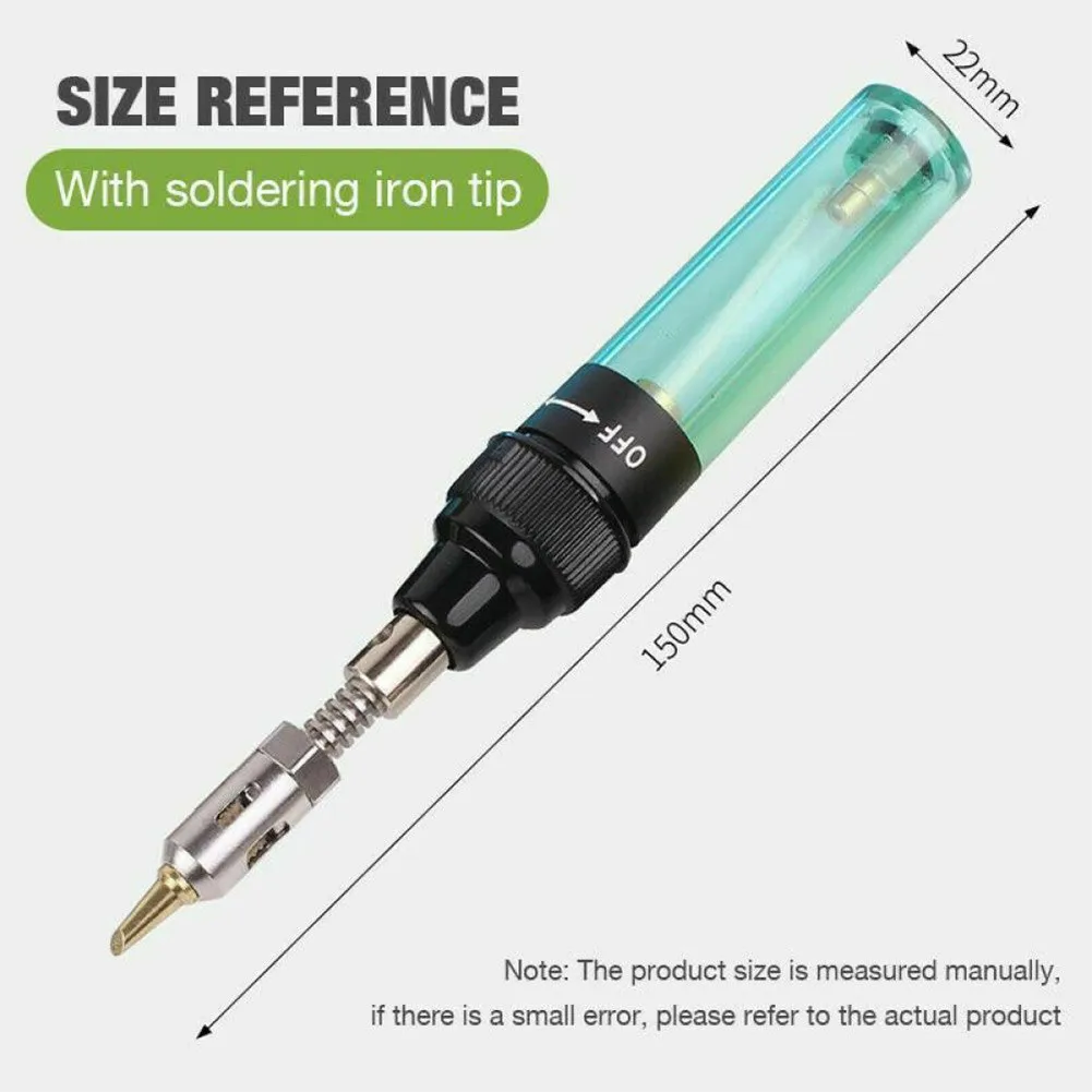 

Portable Soldering Iron Pen Pure Butane Mini Alkane Gas Soldering Iron Gun Torch Welding Tool Cordless Kit Desoldering Equipment