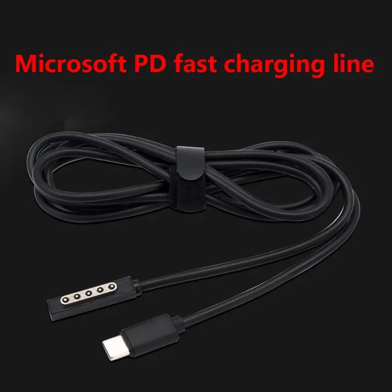 USB C Type Female Or Male Power Supply Charger Adapter Charging Cable Cord for Microsoft Surface Pro 1/ 2/Surface RT | Компьютеры и