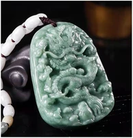 top quality pure natural jade greenstone pendant necklace delivery chain accessories exquisite jewelry