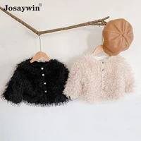 winter jacket kids girl parkas cute warm wedding faux fur coat for girls children clothes teenager party baby girl coats