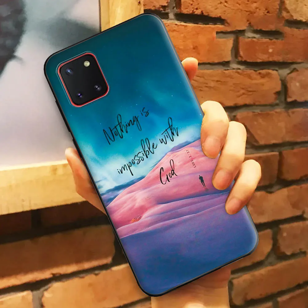 Чехол для Samsung Galaxy Note 10 Lite силиконовый чехол-накладка чехол GalaxyNote бампер телефона