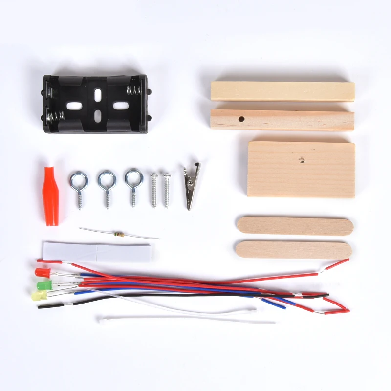 Saizhi DIY научный эксперимент с изображением светофоров технологического