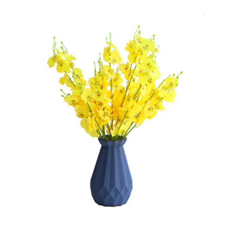 

Nordic Style Simple Fall Proof Transparent Plastic Vase Hydroponic Flower Living room Fashion