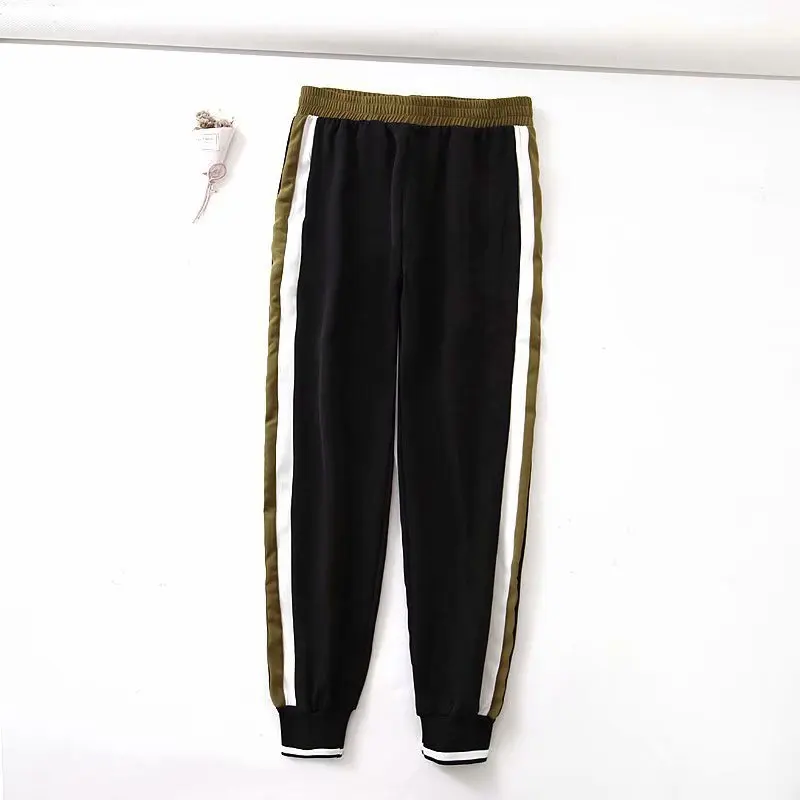 Оригинальные Евро-американские модные повседневные брюки с боковым поясом |