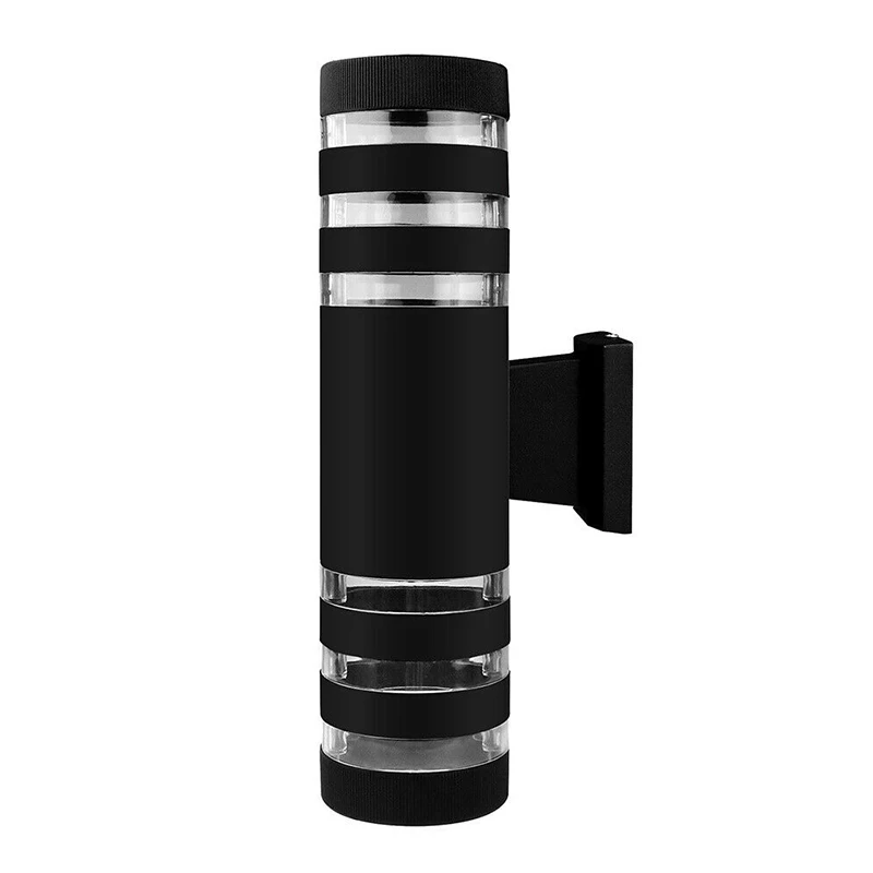 

Dual Head Tube Lamp 360 Degree Waterproof Outdoor Security Lighting Porch Patio Garden Aluminum Wall Light For Home Decor Lamp