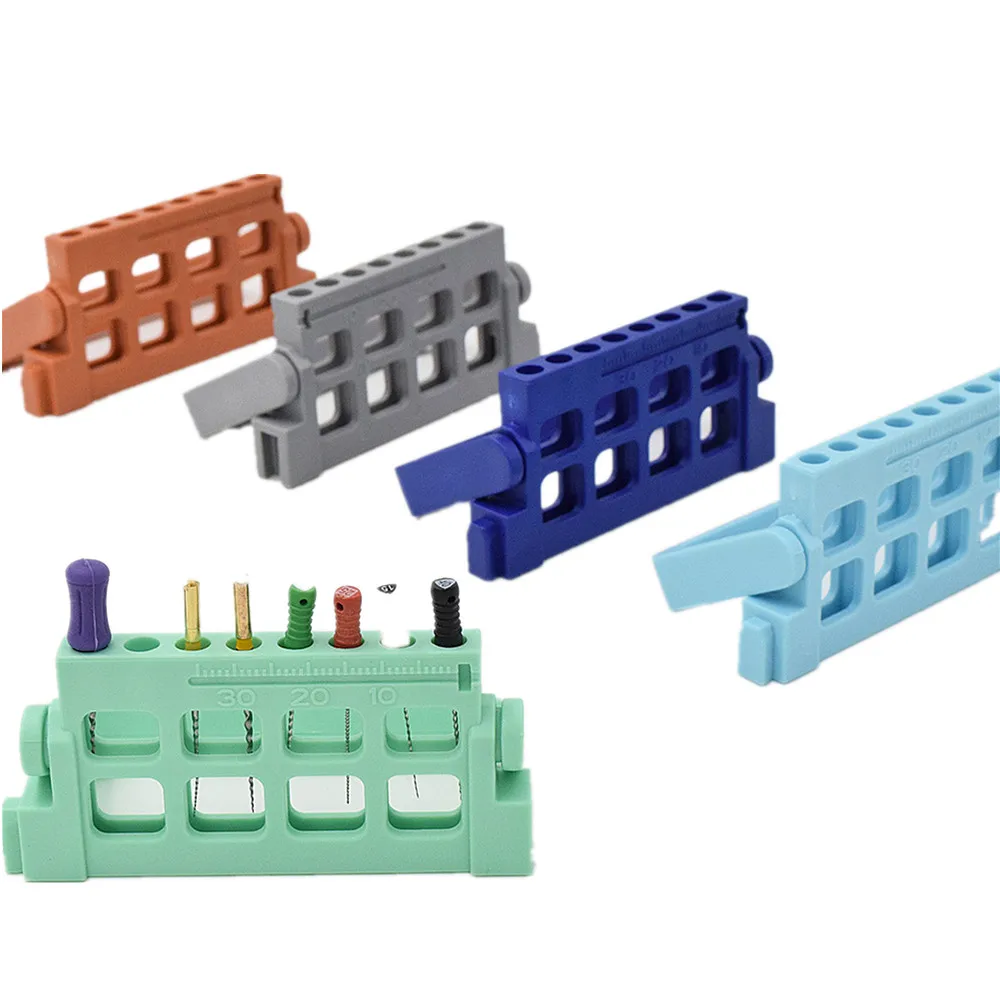 Стоматологический 5 шт измерение корневого канала 8 отверстий Автоклавный