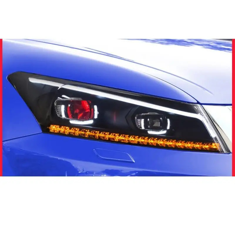 Drl Neblineros Para авто Led Стайлинг внешний Cob Assessoires фары для автомобиля в сборе 08 09 10 11 12 13