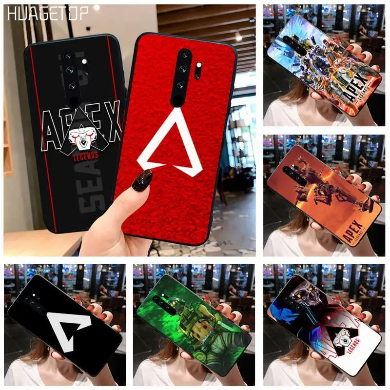 HUAGETOP Apex Legends умный мягкий чехол для телефона Redmi Note 9 8 8T 8A 7 6 6A Go Pro Max K20 K30|Бамперы| |