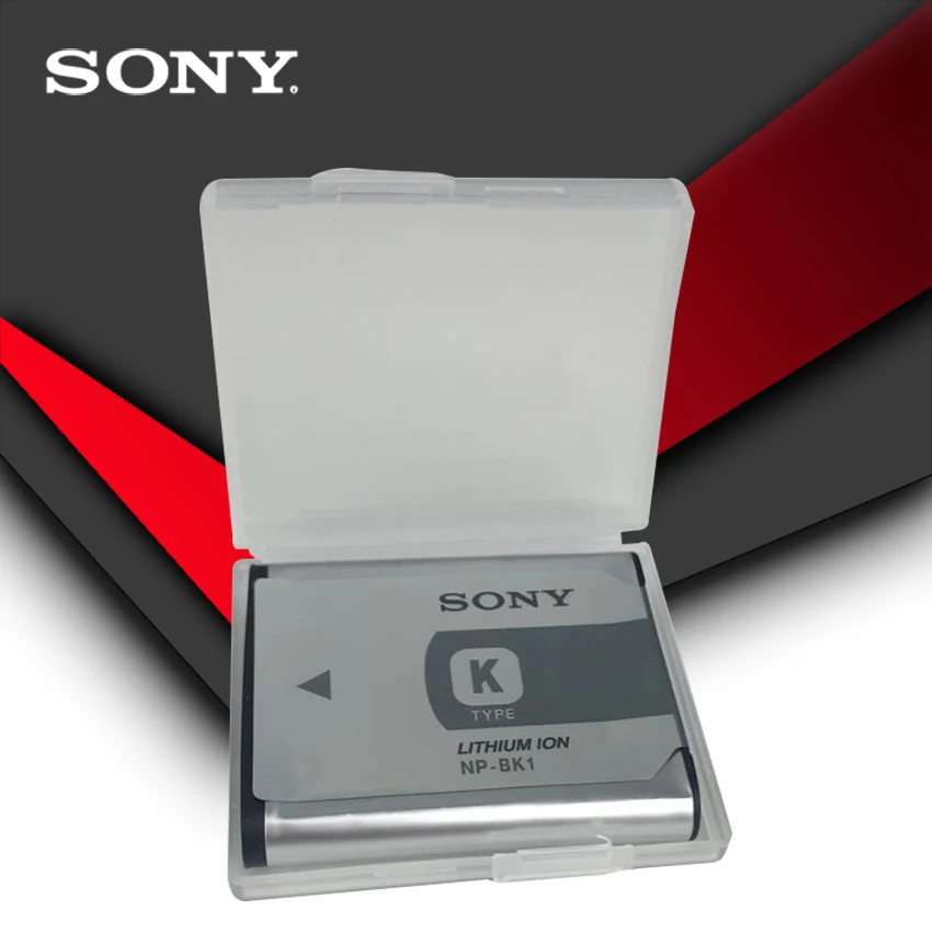 Оригинальный аккумулятор для камеры Sony Φ NP BK1 DSC W190 S750 S780 S950 S980 W370 W180 | Электроника