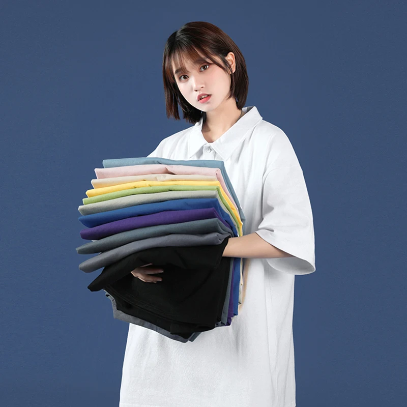 

2021 Fashion Multicolor Collared Shirts for Women Summer Short Sleeve Clothing Office Ladies Loose Fit Polo Shirts Basic Blouses