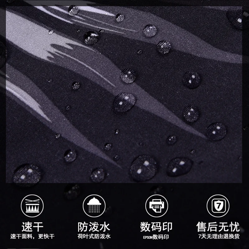 

Quick Dry Ice Silk Summer Mens Color Changing Swimsuit Male Surfing Graphic Beach Board Swimming Trunks For Men Swimwear Z059