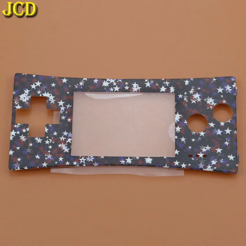 JCD 1 шт. Лицевая панель чехол Замена для Gameboy Micro для GBM передний корпус Ремонт Часть - Цвет: K