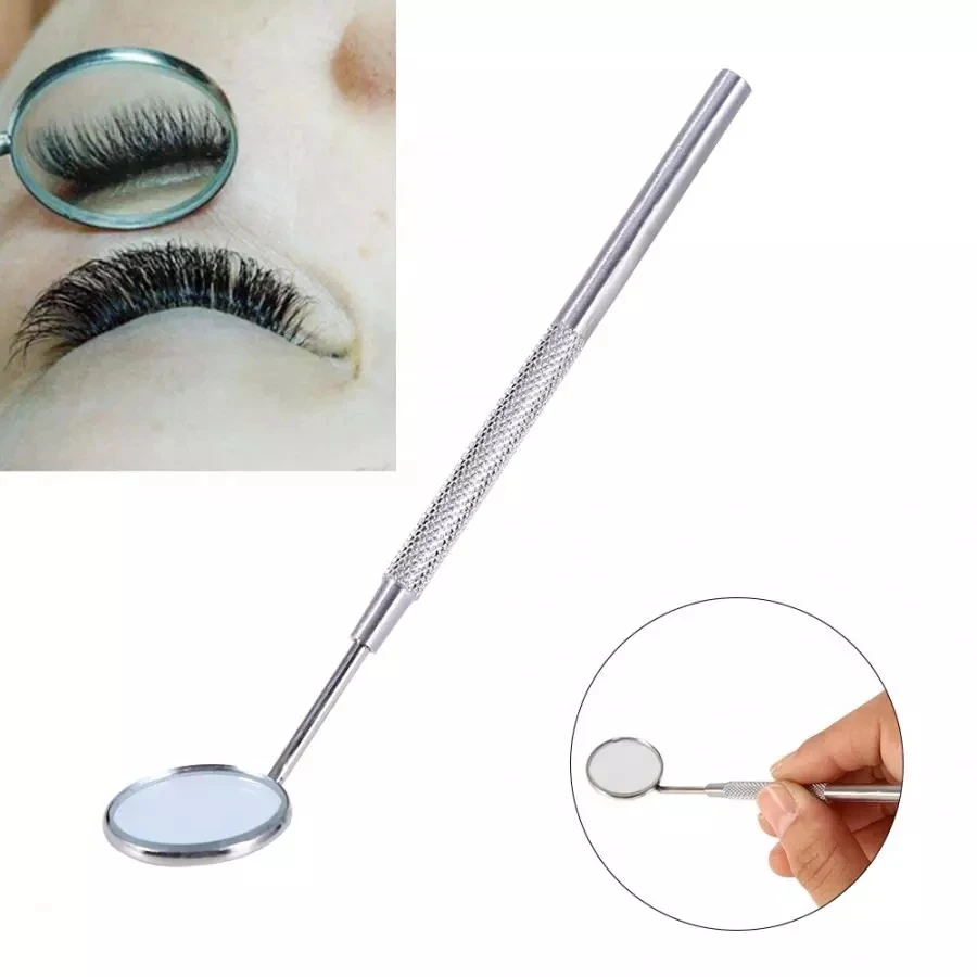 Multifunction Stainless Steel Dental Mirror Mouth Checking Tool Eyelash Extension Applying Tools Teeth Clean Oral Supply |