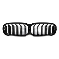 car front kidney grills g30 grille for bmw 5 series double slat glossy black for bmw g30 g38 car front bumper grill 2021