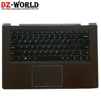shell palmrest upper case with india us english backlit keyboard for lenovo yoga 510 14ikb isk ast flex 4 1470 laptop 5cb0l66038