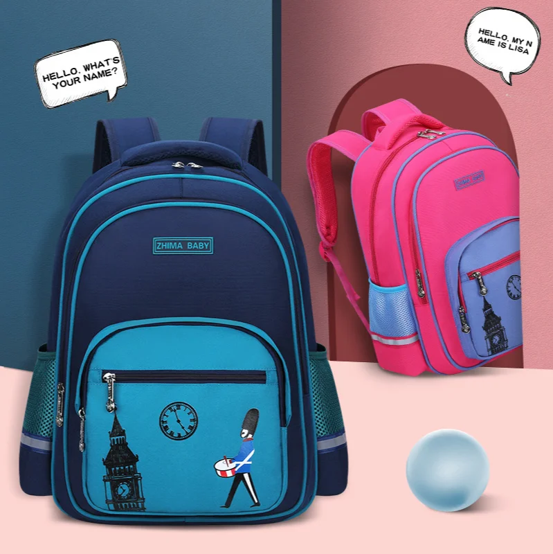 Модная детская школьная сумка для мальчиков и девочек водонепроницаемый