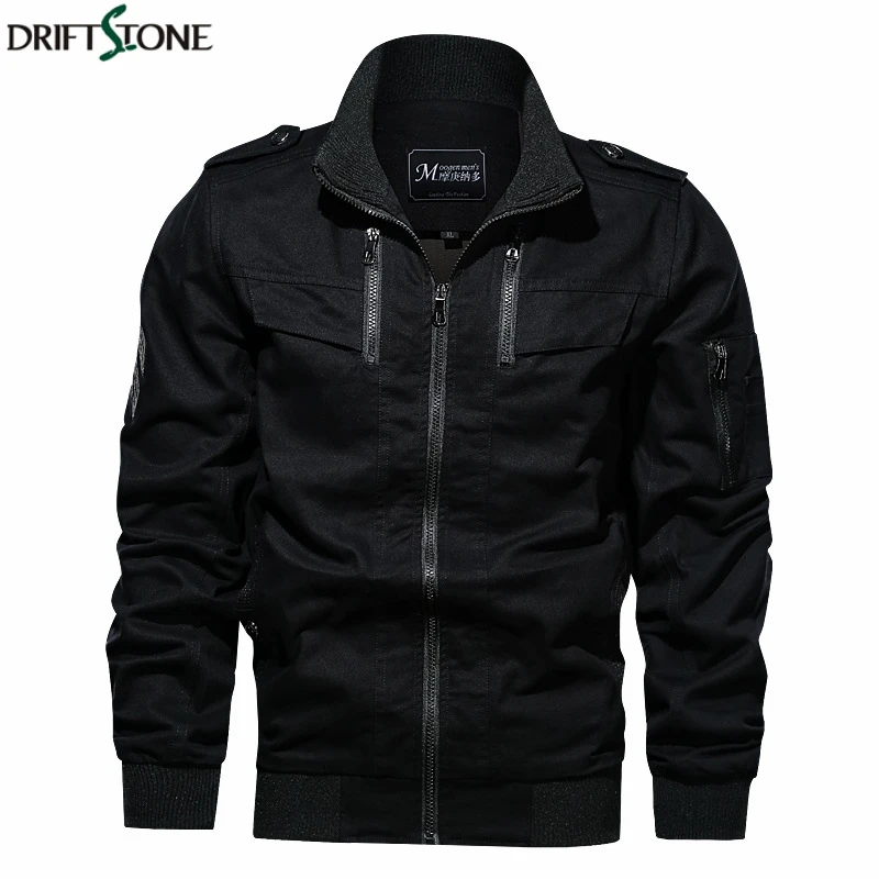 Мужская тактическая куртка-карго куртка-бомбер из хлопка в стиле