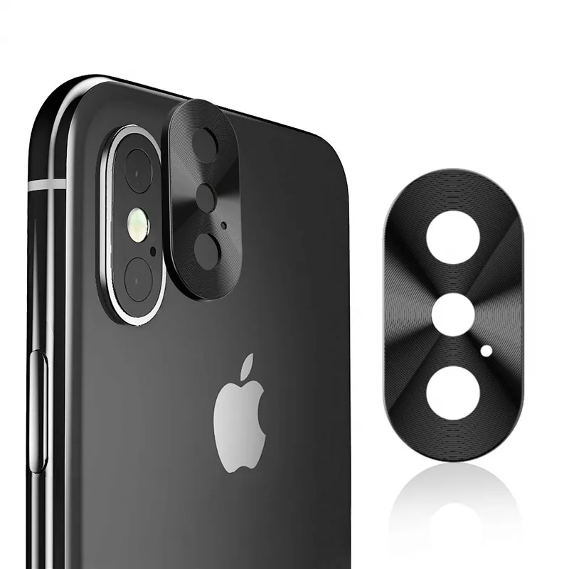 Ультратонкий металлический защитный чехол для задней камеры IPhone X XR XS Max