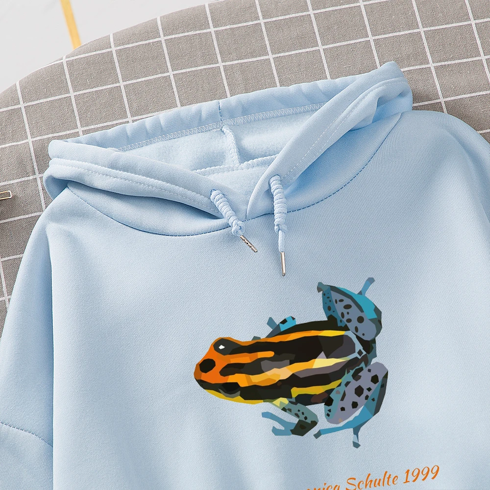 Women Sweetshirts Winter Long Sleeve Coats Woman Harajuku Gothic Frog Letters Sweatshirts Plus Size Oversized Streetwear Hoodies