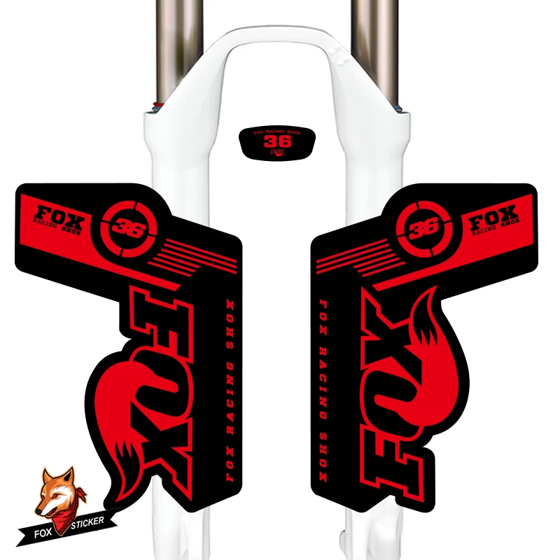 Mountain Bike for Sticker Bicycle Fork Decals Cycle Suspension Fork Sticker for FOX-36 XC MTB