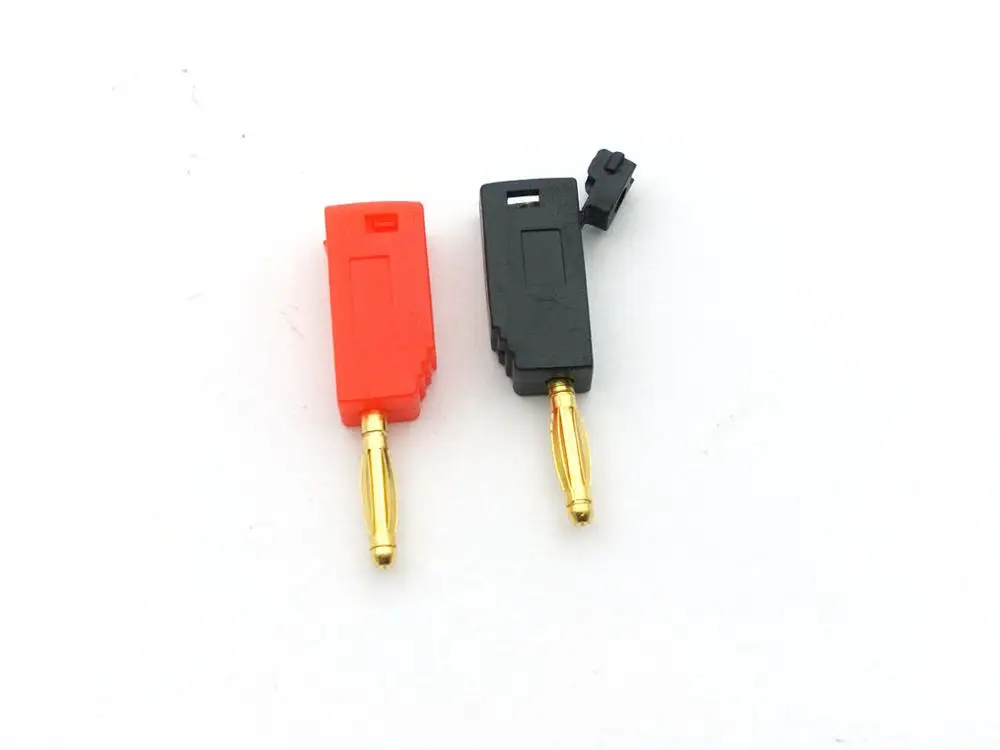 100 шт 2 мм позолоченный штекер банана|plug gold|plug 2mmplug banana |