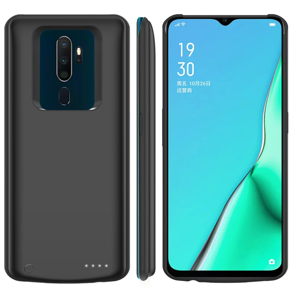 Чехол с дополнительным аккумулятором для телефона 6500 мАч чехол OPPO A11X резервным