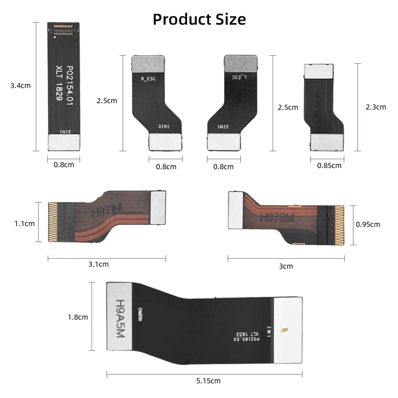 Плоский кабель гибкий в комплекте для DJI Phantom 4 Pro корпус дрона провод запасные