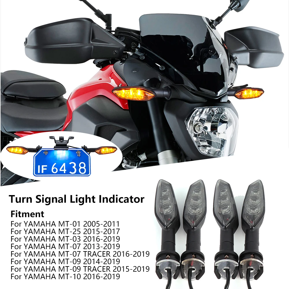 Светодиодный индикатор указателя поворота для мотоцикла YAMAHA MT 03 07 09 2014 2018 2019| |