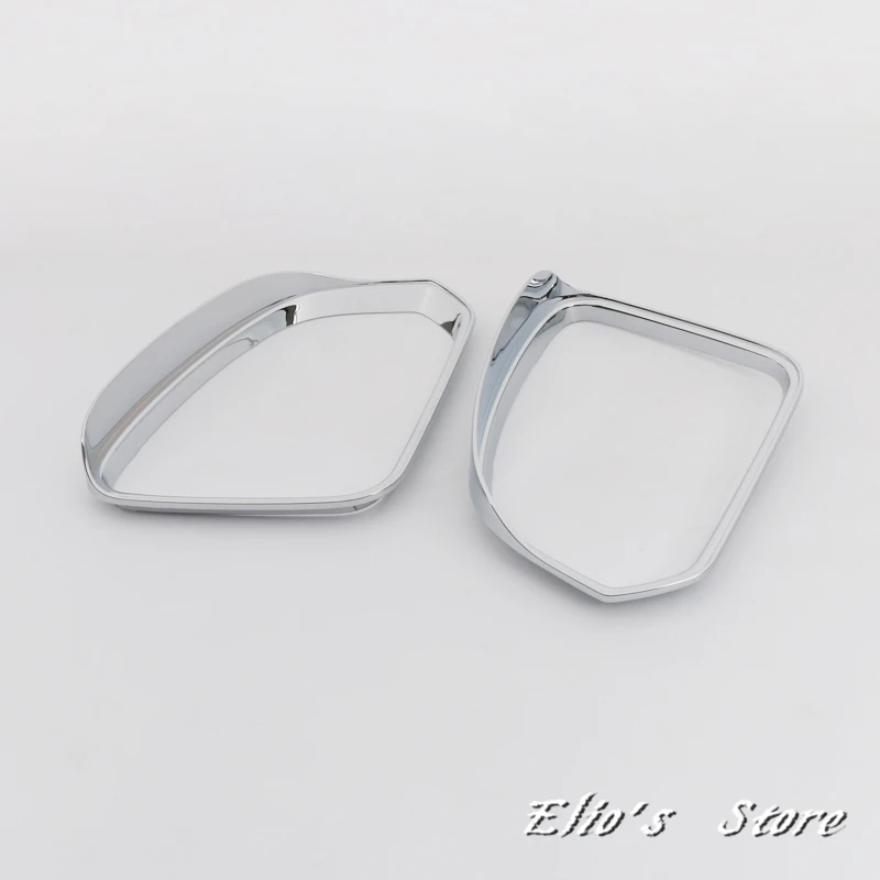 

Car Styling 2PCS ABS Chromed Rearview Mirror Eyebrow Rain Shield Cover Trim For VOLVO XC40 2018 2019 2020