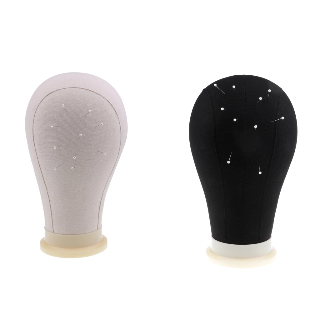 

Парусиновый держатель для демонстрации, с головой манекена, парика-накладка, 2 шт.