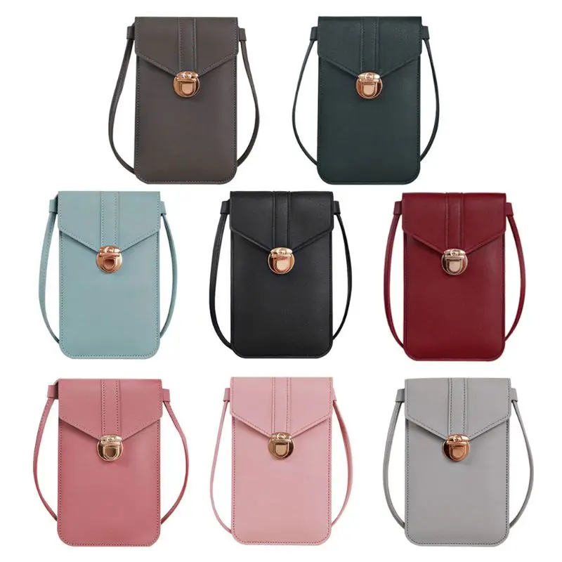 Из искусственной кожи для телефона с Экран осязаемый карманные изменения сумка